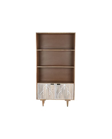 Scaffale Home ESPRIT Bianco Legno di mango 90 x 35 x 168 cm Scaffale Home ESPRIT Bianco Legno di mango 90 x 35 x 168 cm