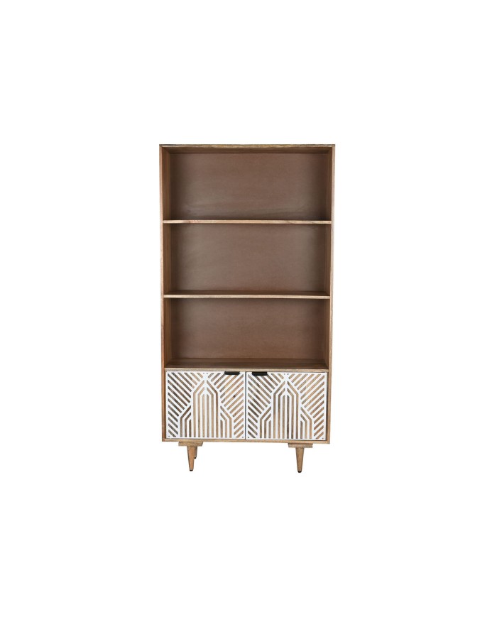 Scaffale Home ESPRIT Bianco Legno di mango 90 x 35 x 168 cm