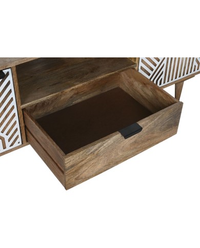 Mobile TV Home ESPRIT Bianco Legno di mango 160 x 41 x 55 cm Mobile TV Home ESPRIT Bianco Legno di mango 160 x 41 x 55 cm