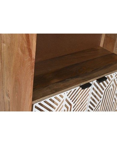 Scaffale Home ESPRIT Bianco Legno di mango 90 x 35 x 168 cm Scaffale Home ESPRIT Bianco Legno di mango 90 x 35 x 168 cm