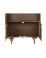 Scaffale Home ESPRIT Bianco Legno di mango 90 x 35 x 168 cm