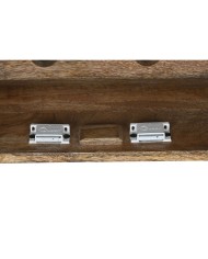 Portabottiglie Home ESPRIT Bianco Legno di mango 84 x 41 x 108 cm Portabottiglie Home ESPRIT Bianco Legno di mango 84 x 41 x 108 cm