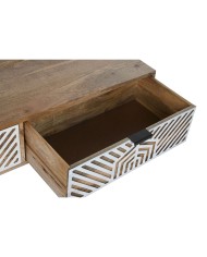 Tavolino da Caffè Home ESPRIT Bianco Legno di mango 115 x 60 x 40 cm