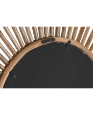 Specchio da parete Home ESPRIT Naturale Tropicale 120 x 2 x 120 cm Specchio da parete Home ESPRIT Naturale Tropicale 120 x 2 x 120 cm