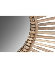 Specchio da parete Home ESPRIT Naturale Tropicale 120 x 2 x 120 cm Specchio da parete Home ESPRIT Naturale Tropicale 120 x 2 x 120 cm