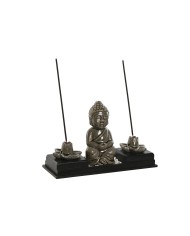 Bruciatore Home ESPRIT Ceramica Legno MDF Buddha 24 x 8 x 14 cm (2 Unità) Bruciatore Home ESPRIT Ceramica Legno MDF Buddha 24 x 8 x 14 cm (2 Unità)