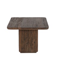 Tavolo aggiuntivo Home ESPRIT Marrone Legno Riciclato 61 x 61 x 50 cm