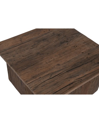 Tavolino da Caffè Home ESPRIT Marrone Legno 70 x 70 x 39 cm