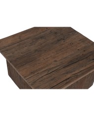 Tavolino da Caffè Home ESPRIT Marrone Legno 70 x 70 x 39 cm