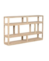 Scaffale Home ESPRIT Naturale Legno di mango 45 x 35 x 160 cm Scaffale Home ESPRIT Naturale Legno di mango 45 x 35 x 160 cm