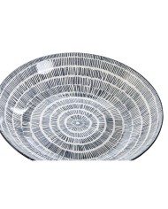 Set di piatti Home ESPRIT Azzurro Bianco Porcellana 20 x 20 x 4 cm