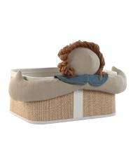 Set di Cestini Home ESPRIT Verde Naturale 40 x 32 x 27 cm (2 Pezzi) Set di Cestini Home ESPRIT Verde Naturale 40 x 32 x 27 cm (2 Pezzi)