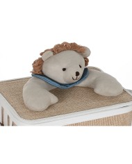 Cesto per i Panni Sporchi Home ESPRIT Verde Naturale Per bambini 44 x 44 x 45 cm 4 Pezzi