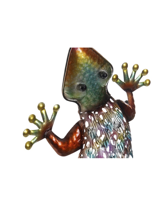 Decorazione da Parete Home ESPRIT Multicolore Lucertola 25 x 6,5 x 51 cm Decorazione da Parete Home ESPRIT Multicolore Lucertola 25 x 6,5 x 51 cm