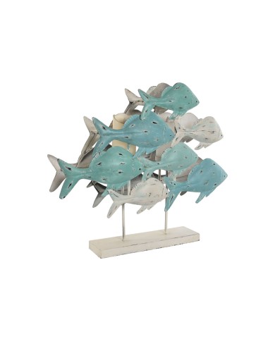 Statua Decorativa Home ESPRIT Mediterraneo Pesci 60 x 15 x 53 cm Statua Decorativa Home ESPRIT Mediterraneo Pesci 60 x 15 x 53 cm