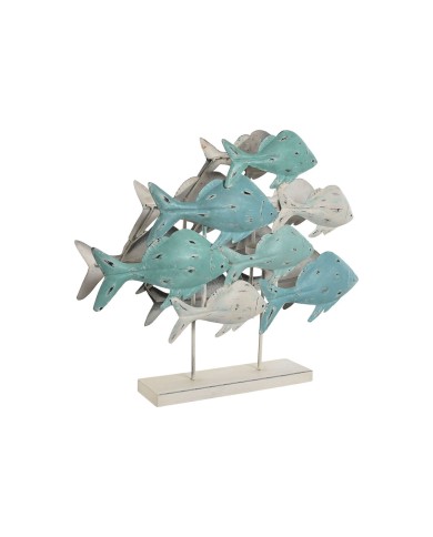 Statua Decorativa Home ESPRIT Mediterraneo Pesci 60 x 15 x 53 cm Statua Decorativa Home ESPRIT Mediterraneo Pesci 60 x 15 x 53 cm