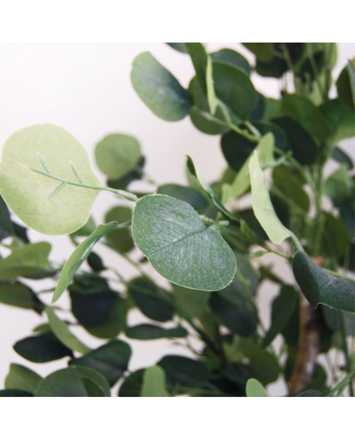 Albero Home ESPRIT Poliestere Legno Cemento Eucalipto 90 x 90 x 180 cm Albero Home ESPRIT Poliestere Legno Cemento Eucalipto 90 x 90 x 180 cm