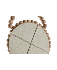 Set di Specchi Home ESPRIT Naturale Scandi 15 x 1 x 24 cm (3 Pezzi)