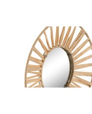 Set di Specchi Home ESPRIT Naturale Scandi 20 x 2 x 20 cm (3 Pezzi) Set di Specchi Home ESPRIT Naturale Scandi 20 x 2 x 20 cm (3 Pezzi)