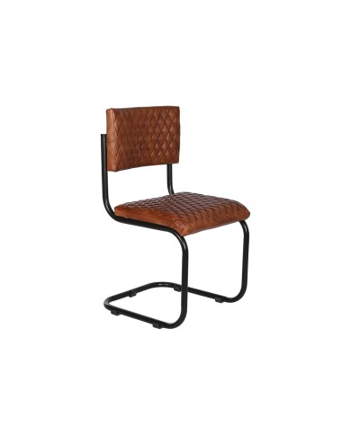 Sedia Home ESPRIT Marrone Nero 47 x 50 x 88 cm Sedia Home ESPRIT Marrone Nero 47 x 50 x 88 cm