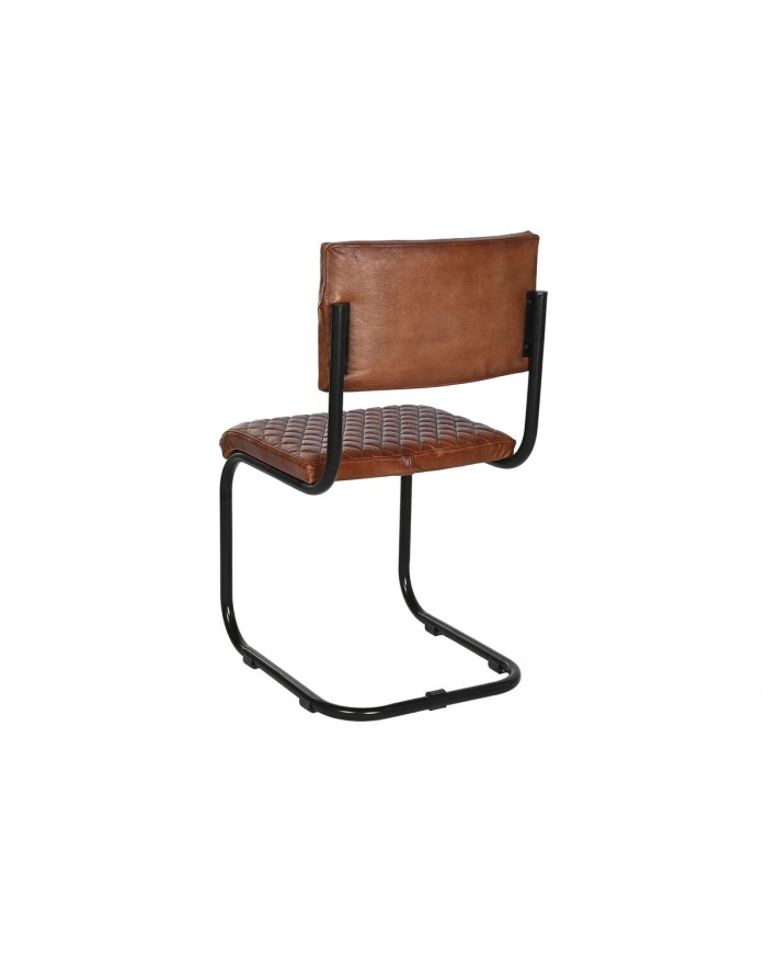 Sedia Home ESPRIT Marrone Nero 47 x 50 x 88 cm Sedia Home ESPRIT Marrone Nero 47 x 50 x 88 cm