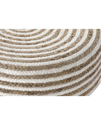 Poggiapiedi Home ESPRIT Juta Legno di eucalipto 50 x 50 x 30 cm Poggiapiedi Home ESPRIT Juta Legno di eucalipto 50 x 50 x 30 cm