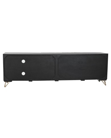Mobile TV Home ESPRIT Nero Metallo Legno di mango 160 x 40 x 50 cm Mobile TV Home ESPRIT Nero Metallo Legno di mango 160 x 40 x 50 cm