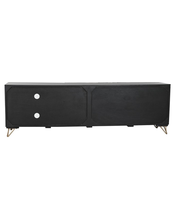 Mobile TV Home ESPRIT Nero Metallo Legno di mango 160 x 40 x 50 cm Mobile TV Home ESPRIT Nero Metallo Legno di mango 160 x 40 x 50 cm