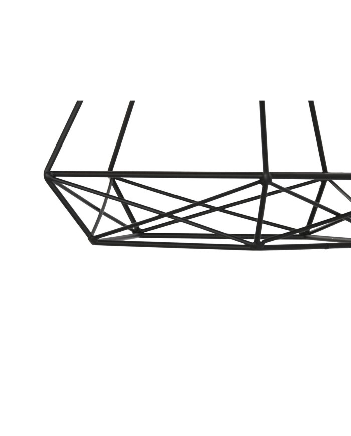 Lampadario Home ESPRIT Nero Dorato Metallo 50 W 28 x 27 x 34 cm (2 Unità) Lampadario Home ESPRIT Nero Dorato Metallo 50 W 28 x 27 x 34 cm (2 Unità)