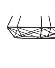 Lampadario Home ESPRIT Nero Dorato Metallo 50 W 28 x 27 x 34 cm (2 Unità) Lampadario Home ESPRIT Nero Dorato Metallo 50 W 28 x 27 x 34 cm (2 Unità)