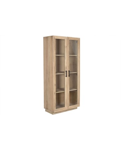 Stand Espositore Home ESPRIT Cristallo Legno di mango 80 x 40 x 180 cm Stand Espositore Home ESPRIT Cristallo Legno di mango 80 x 40 x 180 cm
