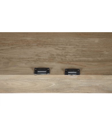 Stand Espositore Home ESPRIT Cristallo Legno di mango 80 x 40 x 180 cm