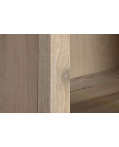 Stand Espositore Home ESPRIT Cristallo Legno di mango 80 x 40 x 180 cm