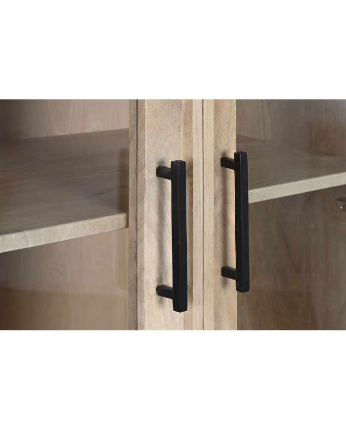 Stand Espositore Home ESPRIT Cristallo Legno di mango 80 x 40 x 180 cm Stand Espositore Home ESPRIT Cristallo Legno di mango 80 x 40 x 180 cm