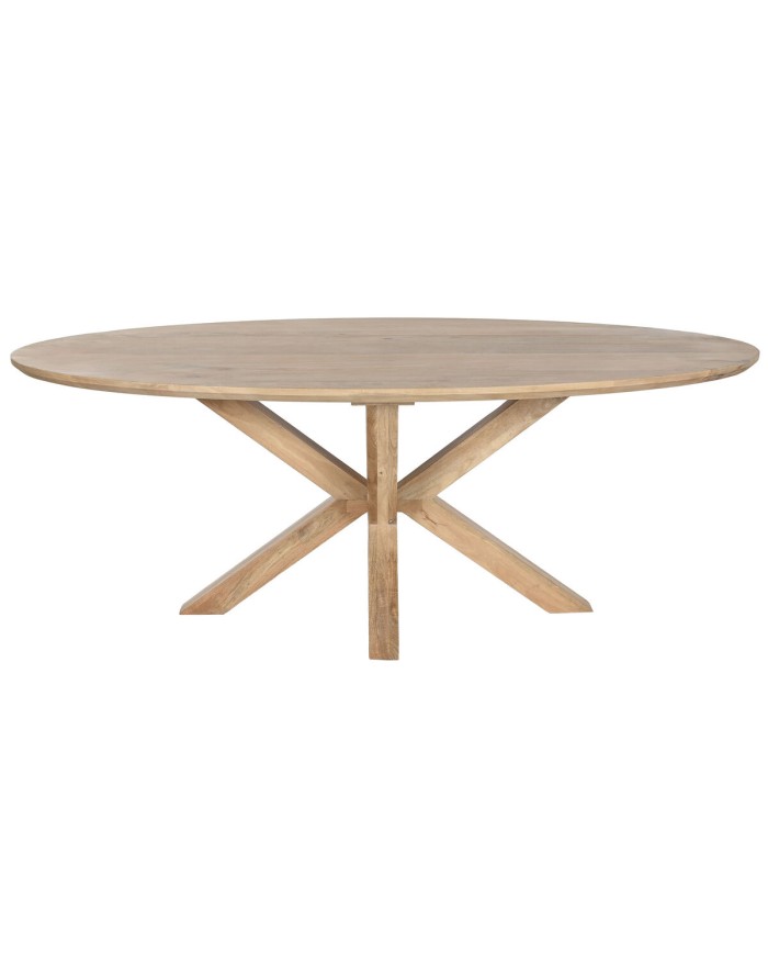 Tavolo da Pranzo Home ESPRIT Naturale Legno di mango 200 x 100 x 77 cm