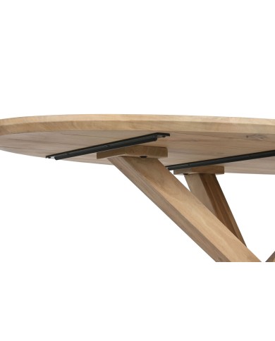 Tavolo da Pranzo Home ESPRIT Naturale Legno di mango 200 x 100 x 77 cm