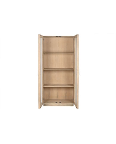Stand Espositore Home ESPRIT Cristallo Legno di mango 80 x 40 x 180 cm