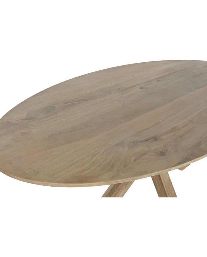 Tavolo da Pranzo Home ESPRIT Naturale Legno di mango 200 x 100 x 77 cm