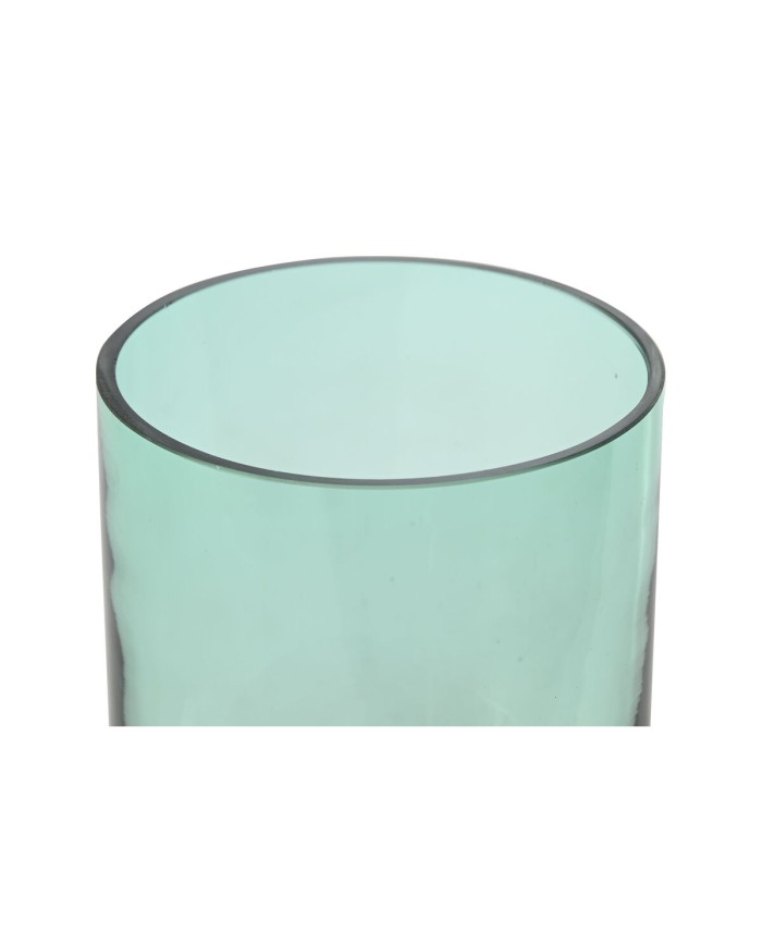 Vaso Home ESPRIT Bicolore Cristallo 10 x 10 x 21 cm Vaso Home ESPRIT Bicolore Cristallo 10 x 10 x 21 cm