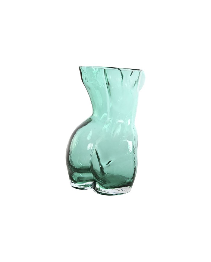 Vaso Home ESPRIT Azzurro Verde Cristallo 18 x 17 x 28 cm (2 Unità) Vaso Home ESPRIT Azzurro Verde Cristallo 18 x 17 x 28 cm (2 Unità)