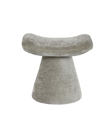 Poggiapiedi Home ESPRIT Grigio Poliestere Legno MDF Moderno 52 x 40 x 48,5 cm Poggiapiedi Home ESPRIT Grigio Poliestere Legno MDF Moderno 52 x 40 x 48,5 cm