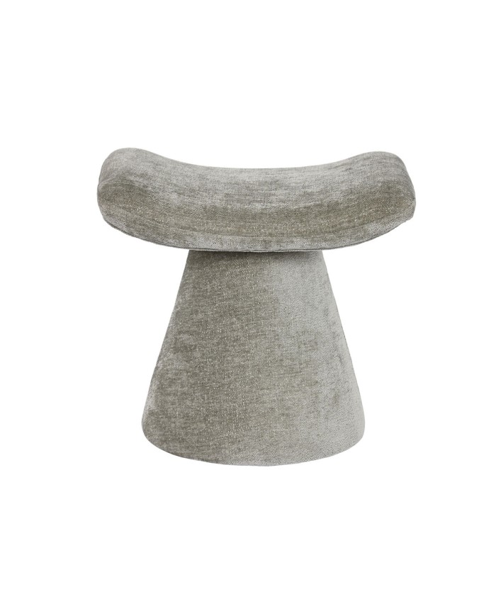 Poggiapiedi Home ESPRIT Grigio Poliestere Legno MDF Moderno 52 x 40 x 48,5 cm Poggiapiedi Home ESPRIT Grigio Poliestere Legno MDF Moderno 52 x 40 x 48,5 cm