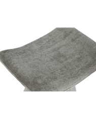 Poggiapiedi Home ESPRIT Grigio Poliestere Legno MDF Moderno 52 x 40 x 48,5 cm Poggiapiedi Home ESPRIT Grigio Poliestere Legno MDF Moderno 52 x 40 x 48,5 cm