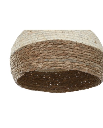 Lampadario Home ESPRIT Marrone Naturale 50 W 38 x 38 x 28 cm