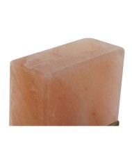 Lampada da tavolo DKD Home Decor Marrone Rosa Esci Acacia 15 W 220 V 17 x 7 x 16 cm