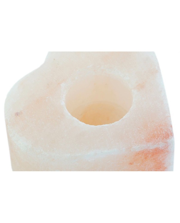 Portacandele DKD Home Decor Rosa Naturale Esci 11 x 11 x 5 cm (2 Unità) Portacandele DKD Home Decor Rosa Naturale Esci 11 x 11 x 5 cm (2 Unità)