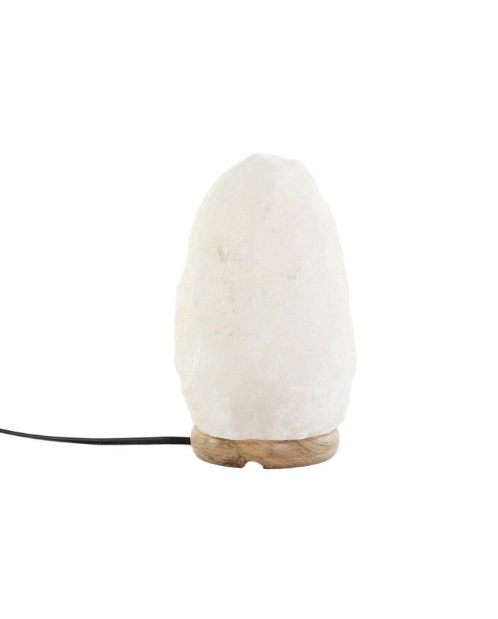 Lampada da tavolo DKD Home Decor Bianco Esci Acacia 15 W 220 V 12 x 9 x 20 cm