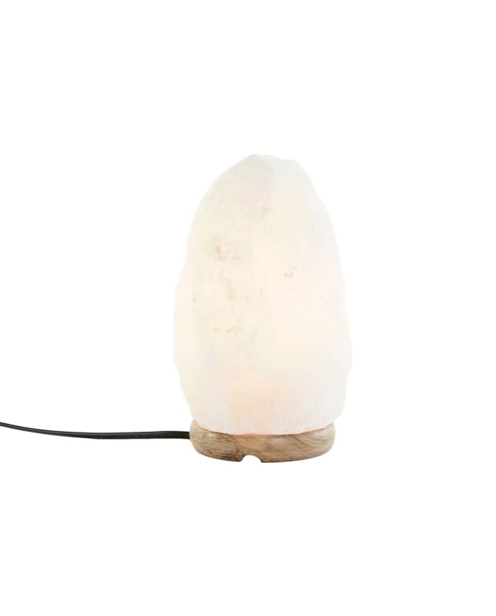 Lampada da tavolo DKD Home Decor Bianco Esci Acacia 15 W 220 V 12 x 9 x 20 cm