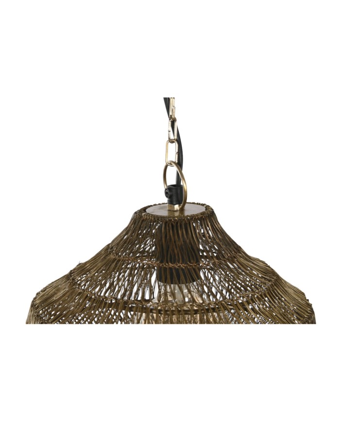 Lampadario Home ESPRIT Dorato Metallo Ferro 50 W 26 x 26 x 24 cm Lampadario Home ESPRIT Dorato Metallo Ferro 50 W 26 x 26 x 24 cm