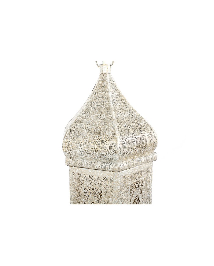 Lampadario Home ESPRIT Bianco Dorato Metallo 40 W 27 x 27 x 91 cm Lampadario Home ESPRIT Bianco Dorato Metallo 40 W 27 x 27 x 91 cm